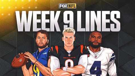 nfl odds week 9|NFL Week 9 games: Betting odds, lines, spreads, more.